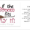 If the broom fits fly it embroidery design