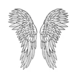 Wings Embroidery Design 3- Machine Embroidery Pattern