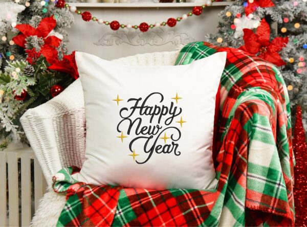 Happy New Year 1 Embroidery