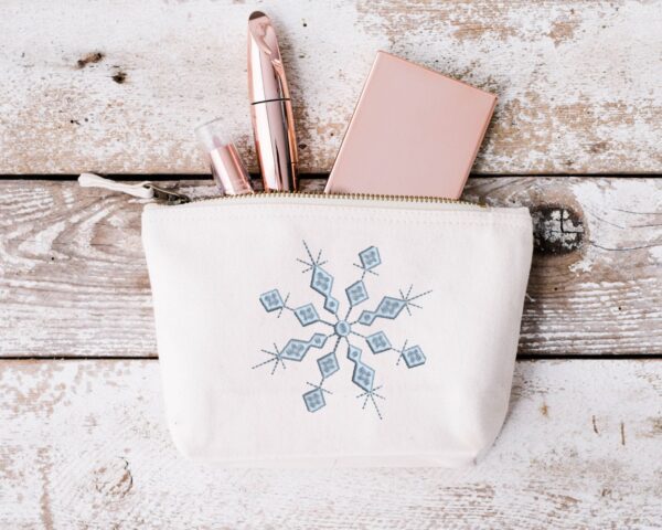 Snowflake embroidery design