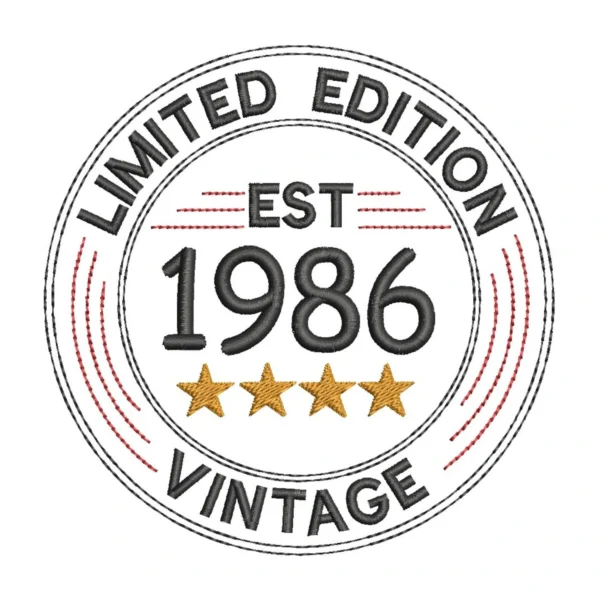 Born in 1986 limited edition 2