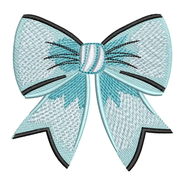 Bow embroidery design 2 Bow embroidery design 2